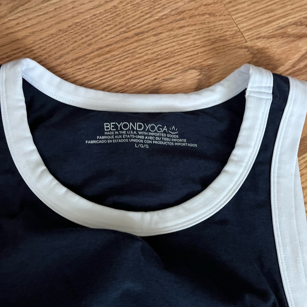 Beyond yoga navy space dye dress large - Picture 3 of 4
